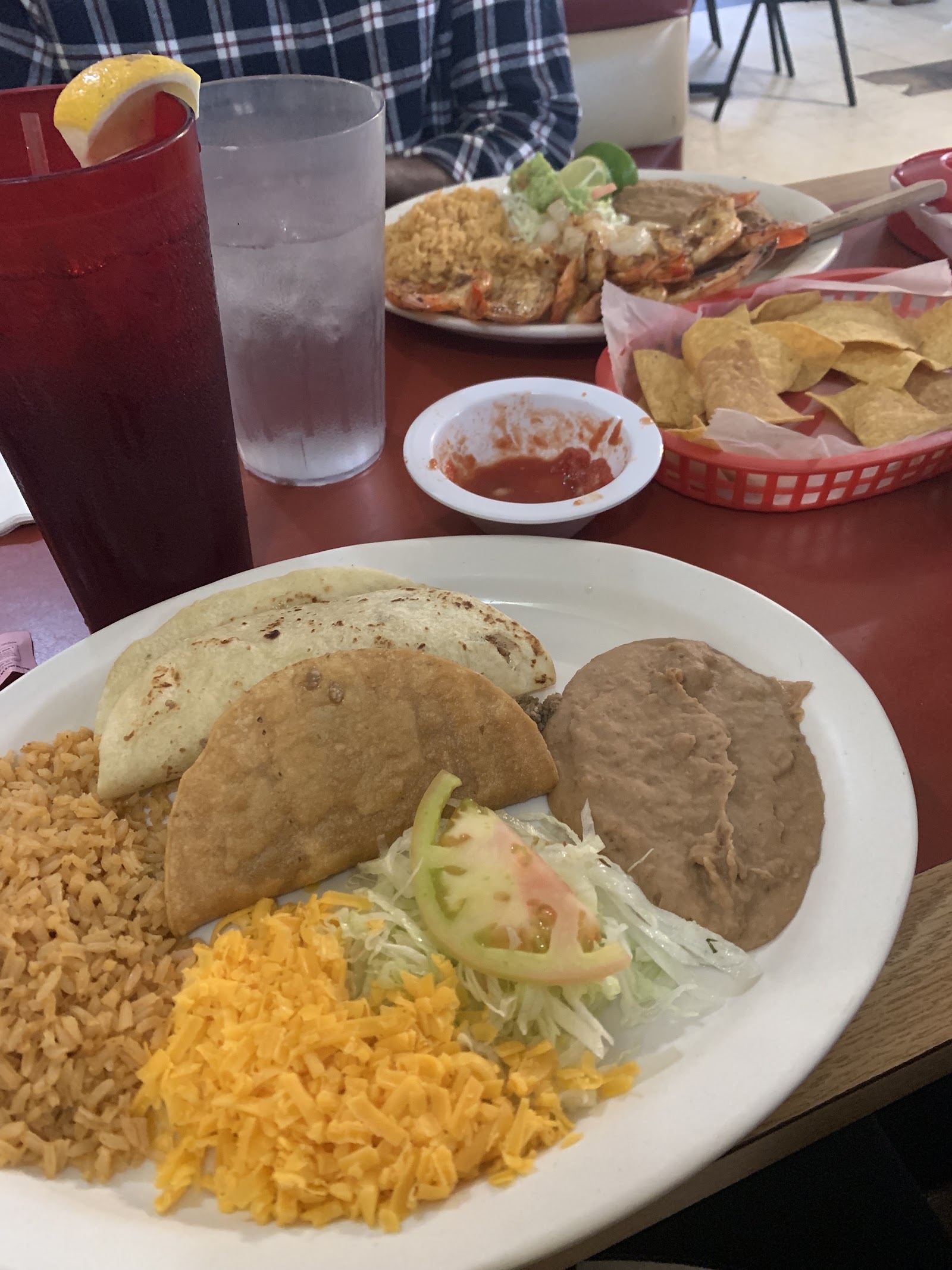 Dish served at The Mexico Taqueria