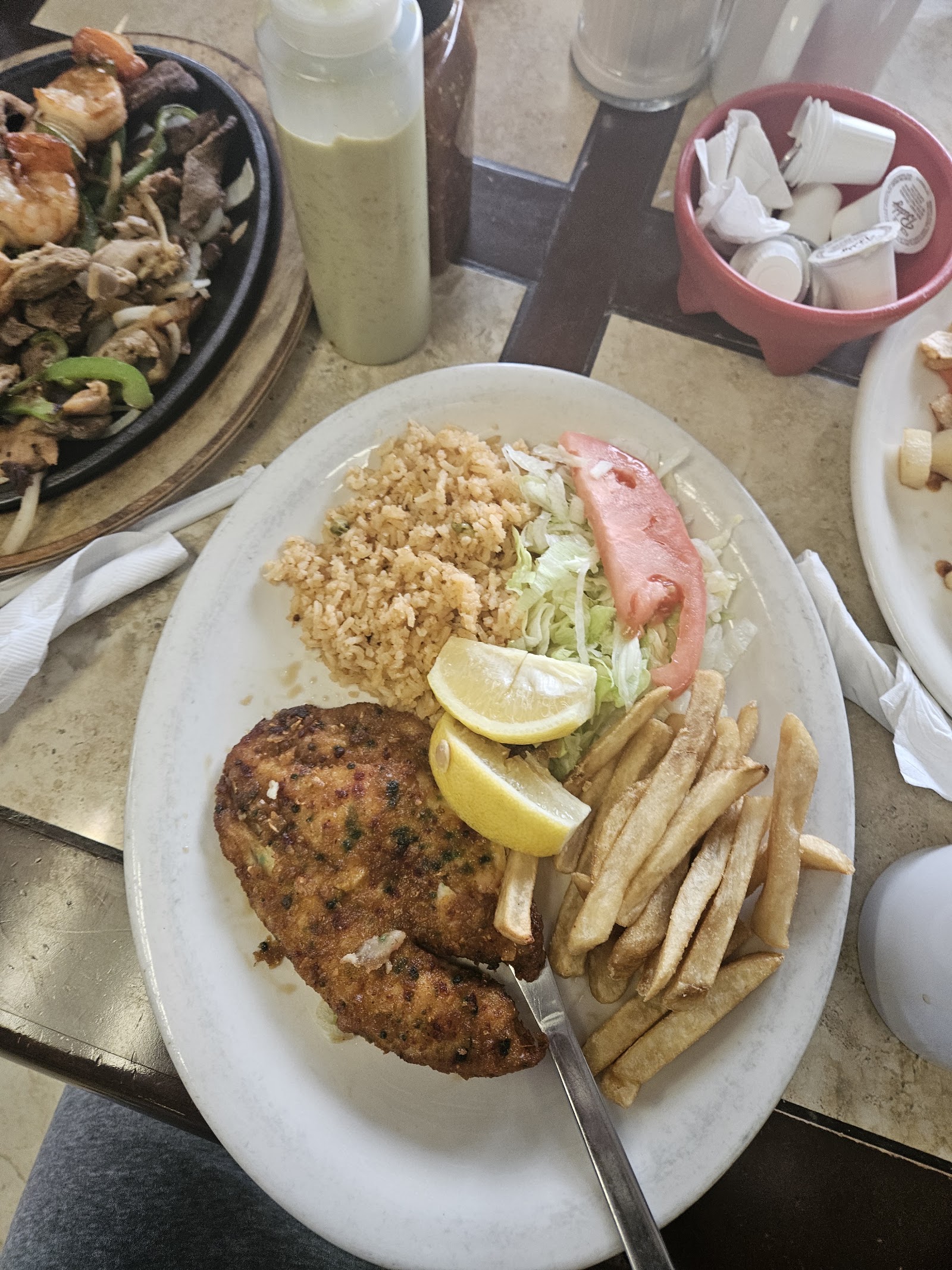 Dish served at The Mexico Taqueria
