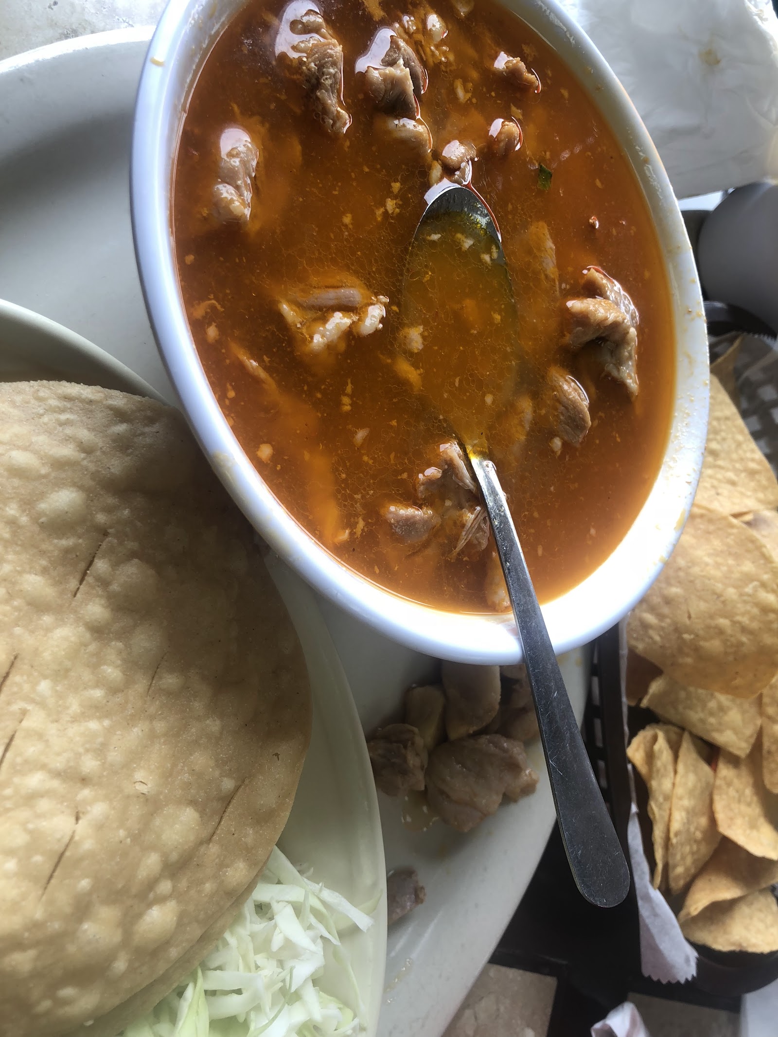 Dish served at The Mexico Taqueria
